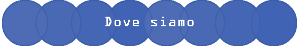 Dove siamo